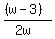 %28%28w-3%29%29%2F%282w%29