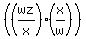 %28%28wz%2Fx%29%28x%2Fw%29%29