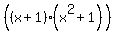 %28%28x%2B1%29%28x%5E2%2B1%29%29