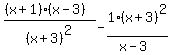 %28%28x%2B1%29%28x-3%29%29%2F%28x%2B3%29%5E2+-+1%28x%2B3%29%5E2%2F%28x-3%29