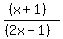 %28%28x%2B1%29%29%2F%28%282x-1%29%29