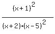 %28%28x%2B1%29%5E2%29%2F%28%28x%2B2%29%28x-5%29%5E2%29