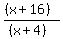 %28%28x%2B16%29%29%2F%28%28x%2B4%29%29