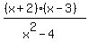 %28%28x%2B2%29%28x-3%29%29%2F%28x%5E2-4%29