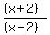 %28%28x%2B2%29%29%2F%28%28x-2%29%29