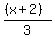 %28%28x%2B2%29%29%2F3
