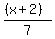 %28%28x%2B2%29%29%2F7