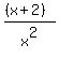 %28%28x%2B2%29%29%2Fx%5E2
