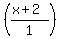 %28%28x%2B2%29%2F1%29