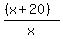 %28%28x%2B20%29%29%2Fx