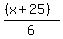 %28%28x%2B25%29%29%2F6