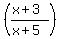 %28%28x%2B3%29%2F%28x%2B5%29%29