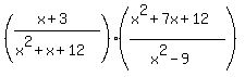 %28%28x%2B3%29%2F%28x%5E2%2Bx%2B12%29%29%28%28x%5E2%2B7x%2B12%29%2F%28x%5E2-9%29%29