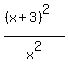 %28%28x%2B3%29%5E2%29%2Fx%5E2