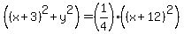 %28%28x%2B3%29%5E2%2By%5E2%29=%281%2F4%29%28%28x%2B12%29%5E2%29