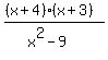 %28%28x%2B4%29%28x%2B3%29%29%2F%28x%5E2-9%29