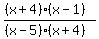 %28%28x%2B4%29%28x-1%29%29%2F%28%28x-5%29%28x%2B4%29%29