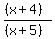 %28%28x%2B4%29%29%2F%28%28x%2B5%29%29