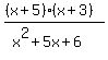 %28%28x%2B5%29%28x%2B3%29%29%2F%28x%5E2%2B5x%2B6%29