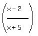 %28%28x%5E%22%22+-+2%29%2F%28x%5E%22%22+%2B+5%29%29
