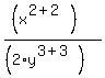 %28%28x%5E%282%2B2%29%29%29%2F%28%282%2Ay%5E%283%2B3%29%29%29