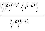 %28%28x%5E2%29%5E-3%28x%5E-2%29%29%2F%28%28x%5E2%29%5E-4%29