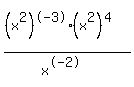 %28%28x%5E2%29%5E-3%28x%5E2%29%5E4%29%2F%28x%5E-2%29