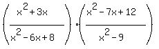 %28%28x%5E2%2B3x%29%2F%28x%5E2-6x%2B8%29%29%2A%28%28x%5E2-7x%2B12%29%2F%28x%5E2-9%29%29