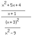 %28%28x%5E2%2B5x%2B4%29%2F%28x%2B1%29%29%2F%28%28x%2B3%29%5E2%2F%28x%5E2-9%29%29
