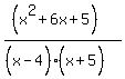 %28%28x%5E2%2B6x%2B5%29%29%2F%28%28x%5E%22%22-4%29%28x%5E%22%22%2B5%29%29
