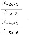 %28%28x%5E2-2x-3%29%2F%28x%5E2-x-2%29%29%2F%28%28x%5E2-4x%2B3%29%2F%28x%5E2%2B5x-6%29%29