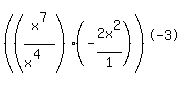 %28%28x%5E7%2F%28x%5E4%29%29%28-2x%5E2%2F1%29%29%5E-3