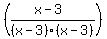%28%28x+-+3%29%2F%28x-3%29%28x-3%29%29