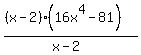 %28%28x-2%29%2816x%5E4-81%29%29%2F%28x-2%29