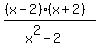 %28%28x-2%29%28x%2B2%29%29%2F%28x%5E2-2%29