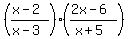 %28%28x-2%29%2F%28x-3%29%29%28%282x-6%29%2F%28x%2B5%29%29