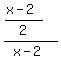 %28%28x-2%29%2F2%29%2F%28x-2%29