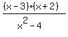 %28%28x-3%29%28x%2B2%29%29%2F%28x%5E2-4%29