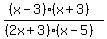 %28%28x-3%29%28x%2B3%29%29%2F%28%282x%2B3%29%28x-5%29%29