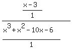 %28%28x-3%29%2F1%29%2F%28%28x%5E3%2Bx%5E2-10x-6%29%2F1%29