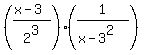 %28%28x-3%29%2F2%5E3%29%2A%281%2F%28x-3%5E2%29%29