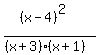 %28%28x-4%29%5E2%29%2F%28%28x%2B3%29%28x%2B1%29%29