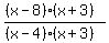 %28%28x-8%29%28x%2B3%29%29%2F%28%28x-4%29%28x%2B3%29%29