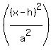 %28%28x-h%29%5E2%2Fa%5E2%29