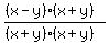 %28%28x-y%29%28x%2By%29%29%2F%28%28x%2By%29%28x%2By%29%29