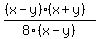 %28%28x-y%29%28x%2By%29%29%2F8%28x-y%29