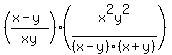 %28%28x-y%29%2Fxy%29%28x%5E2y%5E2%2F%28x-y%29%28x%2By%29%29