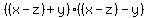 %28%28x-z%29%2By%29%28%28x-z%29-y%29