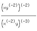 %28%28xy%5E-2%29%5E-2%29%2F%28%28x%5E-2y%29%5E-3%29