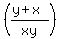 %28%28y%2Bx%29%2Fxy%29